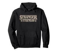 Stranger Things Weihnachtsstrickmuster Logo Pullover Hoodie