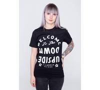 Stranger Things - Welcome To The Upside Down - T-Shirt - Schwarz - XL - 100% Baumwolle Schwarz XL