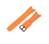 Strapazierfähiges Silikon-Uhrenarmband, Passend For Casio GST-B100/1110/W300/410(Orange-B)