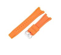Strapazierfähiges Silikon-Uhrenarmband, Passend For Casio GST-B100/1110/W300/410(Orange-S)