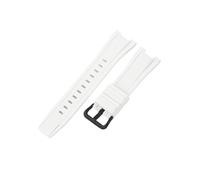Strapazierfähiges Silikon-Uhrenarmband, Passend For Casio GST-B100/1110/W300/410(White-B)