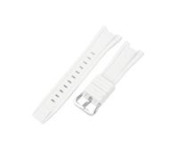 Strapazierfähiges Silikon-Uhrenarmband, Passend For Casio GST-B100/1110/W300/410(White-S)