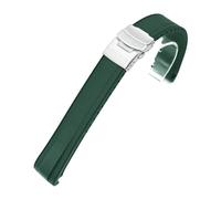 StrapXPro Uhrenarmband, Gummi, kompatibel mit Seiko Prospex GMT SPB381, Grün