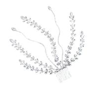Strass-Kristall-Haarkamm, Schmuck, moderner Kopfschmuck, glitzernder Haarschmuck, Brautschmuck, Hochzeit, Party