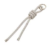 Strass Schlüsselanhänger Elegant Anhänger Telefonzubehör Tasche Anhänger Schlüsselbund Damen Polyester Armband, フリーサイズ