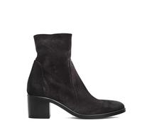 Strategia Stiefel - Refined Dark Grey Suede Ankle Boots With Side Zipp - Gr. 35 (EU) - in Grau - für Damen