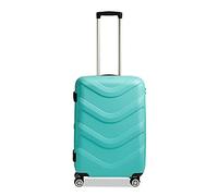 STRATIC Arrow 2 Hartschalen-Koffer Trolley Reisekoffer Rollkoffer 4 Rollen TSA-Zahlenschloss, Größe M, Türkis
