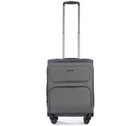 Stratic Bendigo Light + 4 Rollen Kabinentrolley 54 cm mit Dehnfalte grau