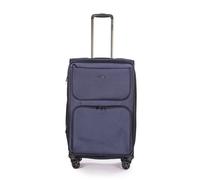 Stratic Bendigo Light+ Koffer M navy Koffer mit 4 Rollen Weichgepäck
