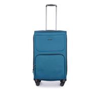 Stratic Bendigo Light+ Koffer M petrol Koffer mit 4 Rollen Weichgepäck