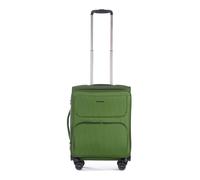 Stratic Bendigo Light+ Koffer S green Koffer mit 4 Rollen Weichgepäck