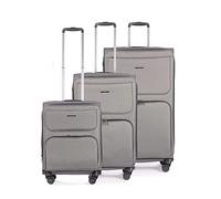 Stratic Bendigo Light + - Koffer-Set 3-teilig (S, M, L) - Silber Silver [23] Koffer24