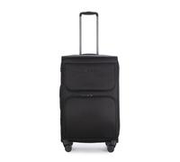 Stratic Bendigo Light Style Koffer M black Koffer mit 4 Rollen Weichgepäck