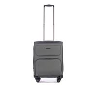 Stratic Bendigo Light + Weichschalen-Koffer S silber Koffer mit 4 Rollen Weichgepäck