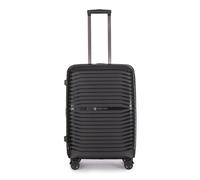 Stratic Bright+ Koffer M Black Koffer mit 4 Rollen Koffer