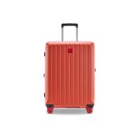 Stratic Buzz Hartschalenkoffer M - Polycarbonat Trolley TSA-Schloss 4 Rollen erweiterbar SystemONE Schnellwechselraedern 5 Jahre Garantie - Rosso Clay
