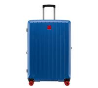 Stratic Buzz Hartschalenkoffer L - Polycarbonat Trolley TSA-Schloss 4 Rollen erweiterbar SystemONE Schnellwechselraedern 5 Jahre Garantie - Ocean Blue