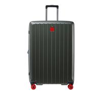Stratic Buzz Hartschalenkoffer L - Polycarbonat Trolley TSA-Schloss 4 Rollen erweiterbar SystemONE Schnellwechselraedern 5 Jahre Garantie - Olive