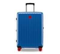 Stratic Buzz Hartschalenkoffer M - Polycarbonat Trolley TSA-Schloss 4 Rollen erweiterbar SystemONE Schnellwechselraedern 5 Jahre Garantie - Ocean Blue