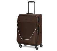 Stratic Check-in Koffer für Damen und Herren | mittelgroßer Trolley 42 x 26 x 65 cm aus hochwertigem, flexiblem Polyester Material | Erweiterbar & Teleskopgriff| taska Serie