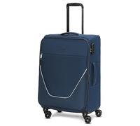 Stratic Check-in Koffer für Damen und Herren | mittelgroßer Trolley 42 x 26 x 65 cm aus hochwertigem, flexiblem Polyester Material | Erweiterbar & Teleskopgriff| taska Serie