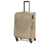 Stratic Check-in Koffer für Damen und Herren | mittelgroßer Trolley 42 x 26 x 65 cm aus hochwertigem, flexiblem Polyester Material | Erweiterbar & Teleskopgriff| taska Serie