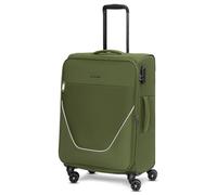 Stratic Check-in Koffer für Damen und Herren | mittelgroßer Trolley 42 x 26 x 65 cm aus hochwertigem, flexiblem Polyester Material | Erweiterbar & Teleskopgriff| taska Serie