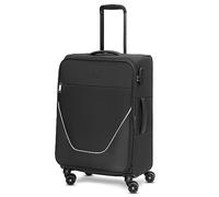 Stratic Check-in Koffer für Damen und Herren | mittelgroßer Trolley 42 x 26 x 65 cm aus hochwertigem, flexiblem Polyester Material | Erweiterbar & Teleskopgriff| taska Serie