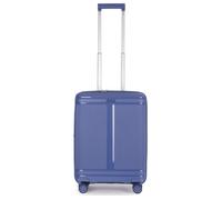 Stratic Straw T Hartschalen-Koffer Trolley Handgepäck Koffer klein Reisekoffer, nachhaltig, 4 Rollen, erweiterbar, TSA-Schloss (Größe S, Navy)