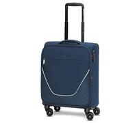 Stratic Kabinen-Koffer für Damen und Herren | Kleiner Cabin-Trolley 40 x 21 x 55 cm aus hochwertigem, flexiblem Polyester Material | Erweiterbar & Teleskopgriff| taska Serie