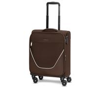 Stratic Kabinen-Koffer für Damen und Herren | Kleiner Cabin-Trolley 40 x 21 x 55 cm aus hochwertigem, flexiblem Polyester Material | Erweiterbar & Teleskopgriff| taska Serie