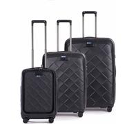 Stratic Koffer Leather and More 4 Rollen 3 tlg. Set L/M/S VT Matt Black