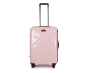 Stratic Koffer Leather and More M 66 cm 4 Rollen Rose