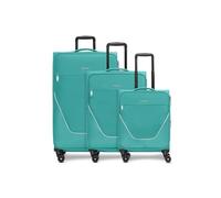 Stratic Koffer-Set 3-teilig für Damen und Herren | Reise-Trolleys 51 x 31 x 76 cm aus hochwertigem, flexiblem Polyester Material | Erweiterbar & Teleskopgriff| taska Serie
