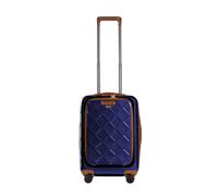 Stratic Leather and More Hartschalen-Koffer S (mit Vortasche) blue Koffer mit 4 Rollen Koffer