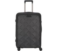 Stratic Leather & More 4-Rollen Trolley 65 cm matt black (03-32-9894-65) schwarz