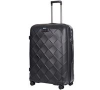 Stratic Trolley + Koffer Leather & More Trolley L Matt Black (100 Liter) Schwarz