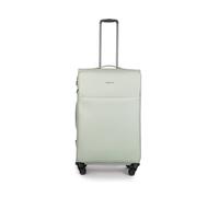 Stratic Light + Koffer Weichschale Reisekoffer Trolley Rollkoffer groß, TSA Kofferschloss, 4 Rollen, Erweiterbar, Größe L, Mint