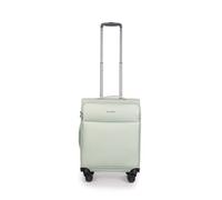 Stratic Light + Koffer Weichschale Reisekoffer Trolley Rollkoffer Handgepäck, TSA Kofferschloss, 4 Rollen, Erweiterbar, Größe S, Mint