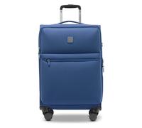 Stratic Lite 4 Rollen Trolley M 65 cm mit Dehnfalte blau
