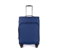 Weichschalenkoffer Größe M, Reisegepäck geeignet, 68 cm, Mix Serie x blue x