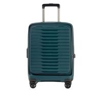 Stratic Novium ML - 4-Rollen-Kabinentrolley mit Vortasche 55 cm erw. (petrol)