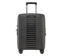 Stratic Novium 4 Rollen Kabinentrolley S 55 cm mit Dehnfalte schwarz