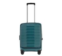 Stratic Novium ML - 4-Rollen-Kabinentrolley mit Vortasche 55 cm erw. (petrol)