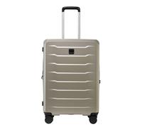 Stratic 4-Rollen-Trolley Phoenix 66 cm mit Dehnfalte silberfarben