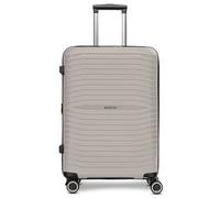 Stratic Shine Koffer & Trolley groß | Ausgestattet mit 4 360° Drehbare Rollen, Kreuzpackgurt, Dehnfalten, arretierbarer Griff und TSA-Schloss | 44 cm x 27 cm x 66 cm | 62-69L