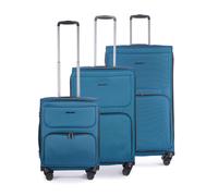 STRATIC - Stratic Bendigo Light + - Koffer-Set 3-teilig (S, M, L) - Petrol Koffer24