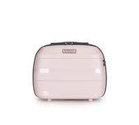 Stratic Straw+ Beauty Case beige Koffer mit 4 Rollen Koffer