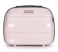 Stratic Straw + Beauty Case Kosmetik-Koffer Hartschalen-Koffer Handgepäck Koffer, nachhaltig, NFC-Chip, TSA-Schloss (Größe XS, Rose)