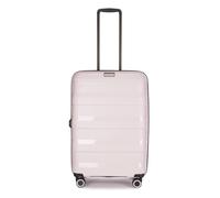 Stratic Straw + 4-Rollen Trolley 65 cm rosa